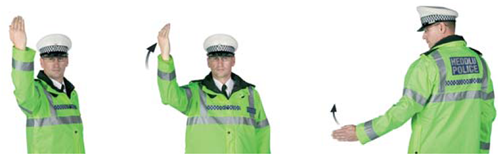 The analogy for a control unit - like a Police officer directing traffic